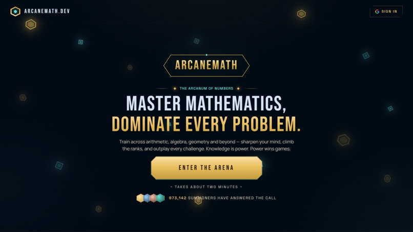 ArcaneMath – screenshot 1