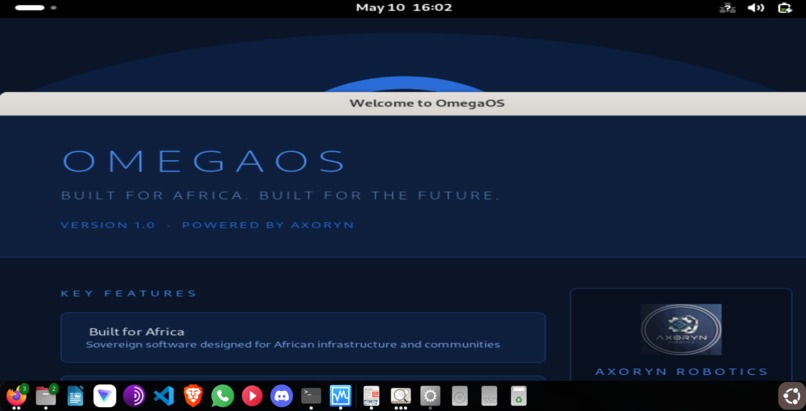 OmegaOS – screenshot 2