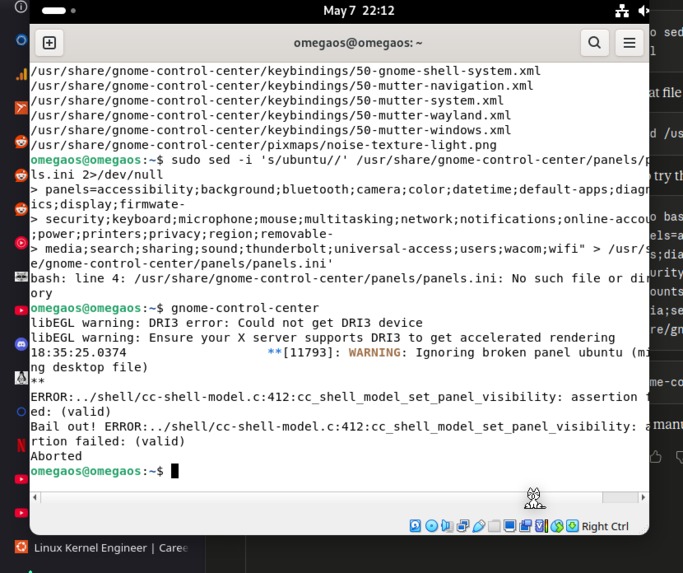 OmegaOS – screenshot 4
