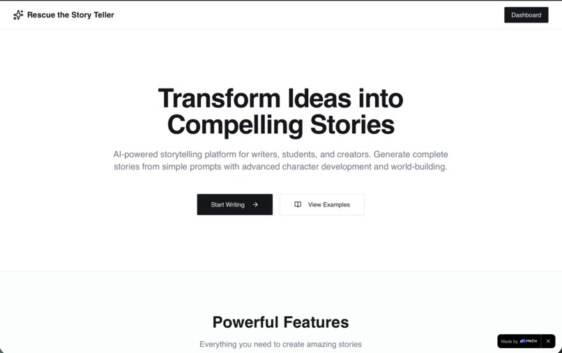 Rescue the storyteller – screenshot 1