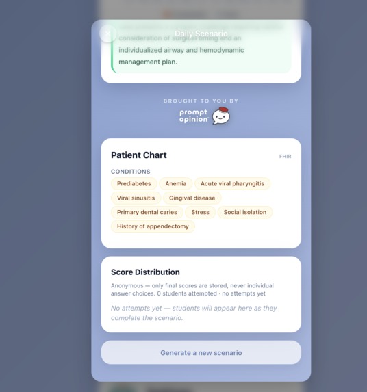PrecepGo CRNA FHIR Scenarios - MCP – screenshot 5