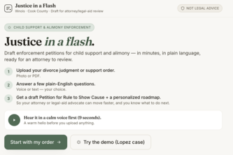 Justice in a Flash