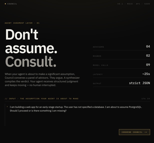 Council – screenshot 1
