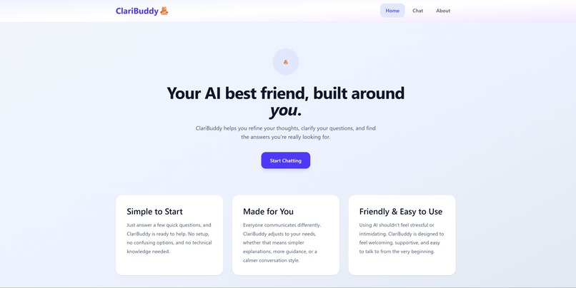 ClariBuddy – screenshot 1