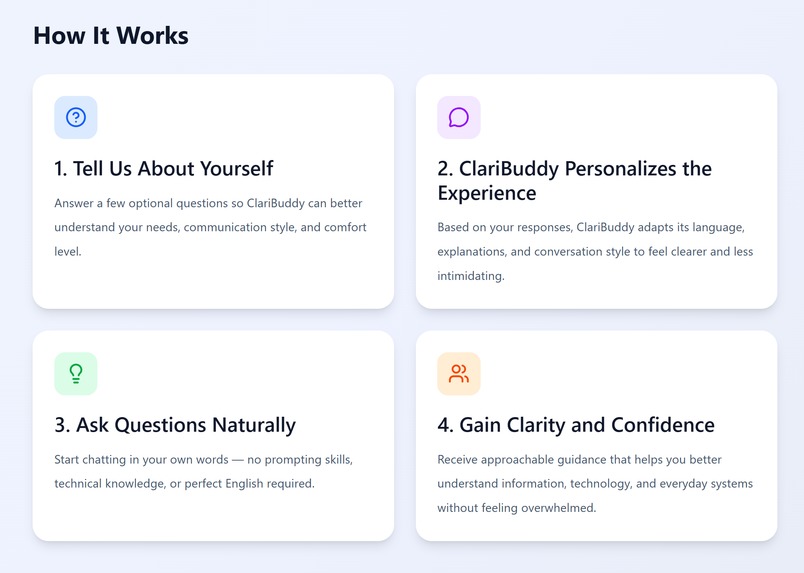 ClariBuddy – screenshot 4