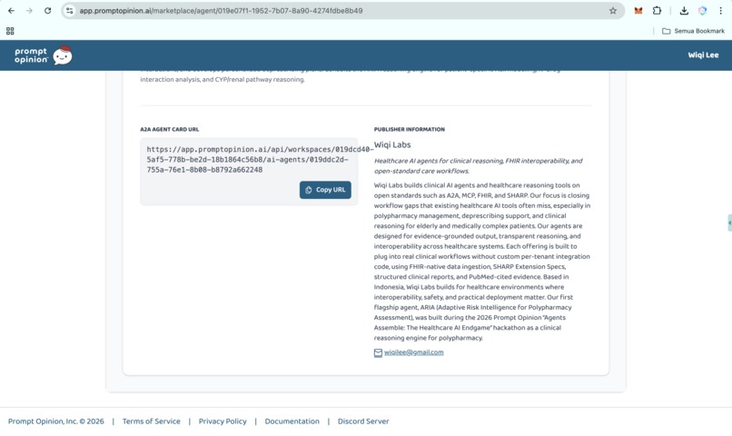 ARIA(Adaptive Risk Intelligence for Polypharmacy Assessment) – screenshot 4