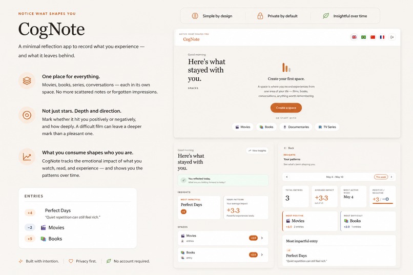 CogNote – screenshot 2
