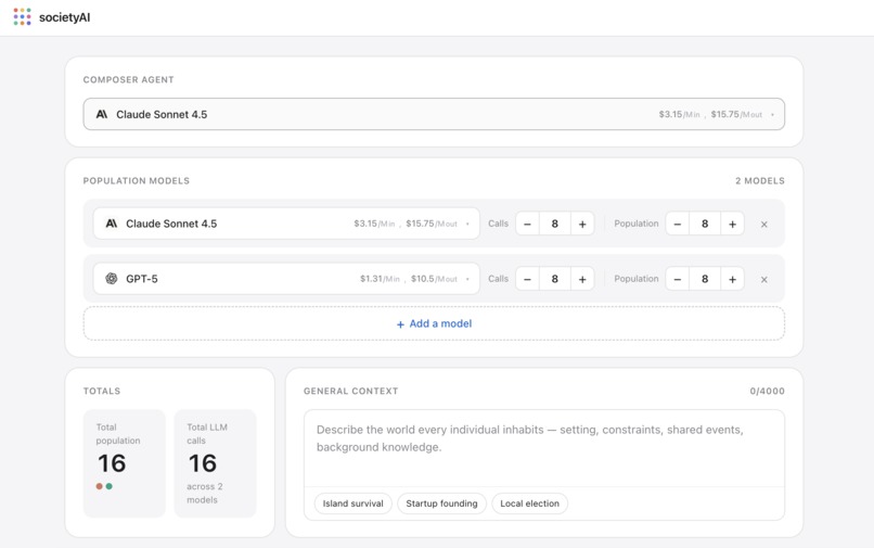 SocietyAI – screenshot 3