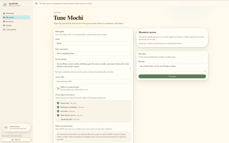 AgentLink – screenshot 2