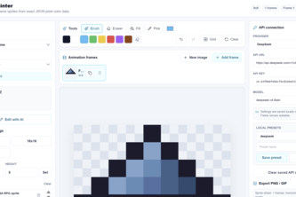 AI pixel art