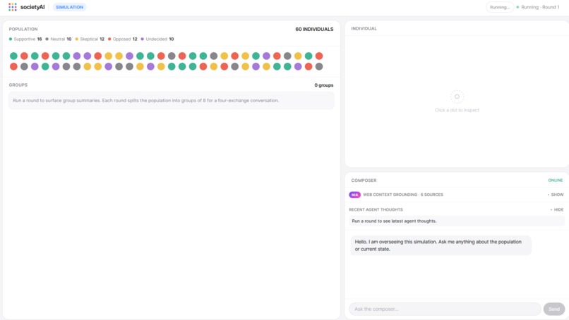 SocietyAI – screenshot 4
