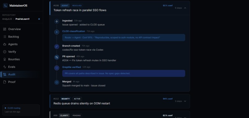 MaintainerOS – screenshot 5