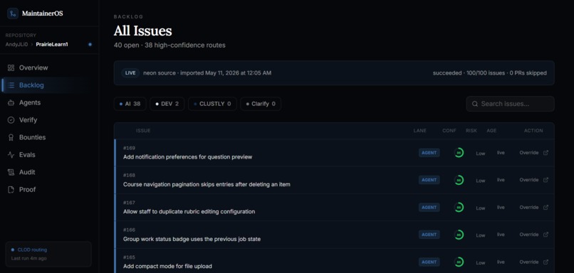 MaintainerOS – screenshot 6