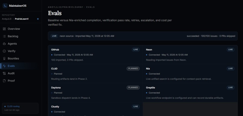 MaintainerOS – screenshot 8