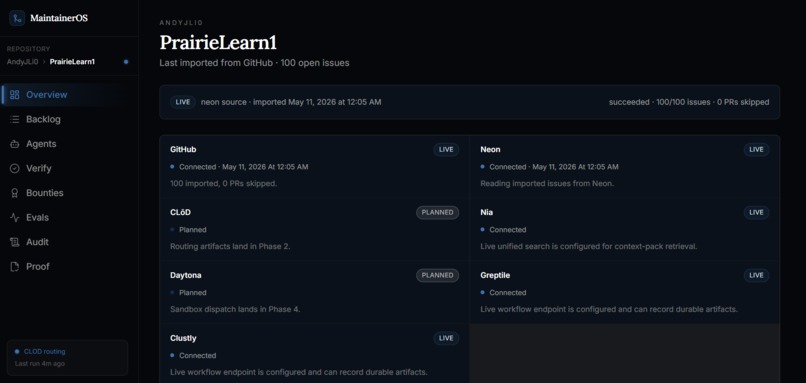 MaintainerOS – screenshot 12