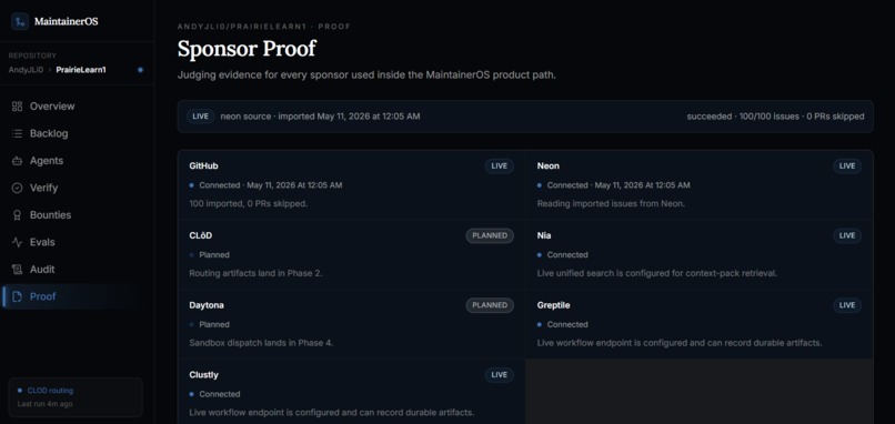 MaintainerOS – screenshot 15