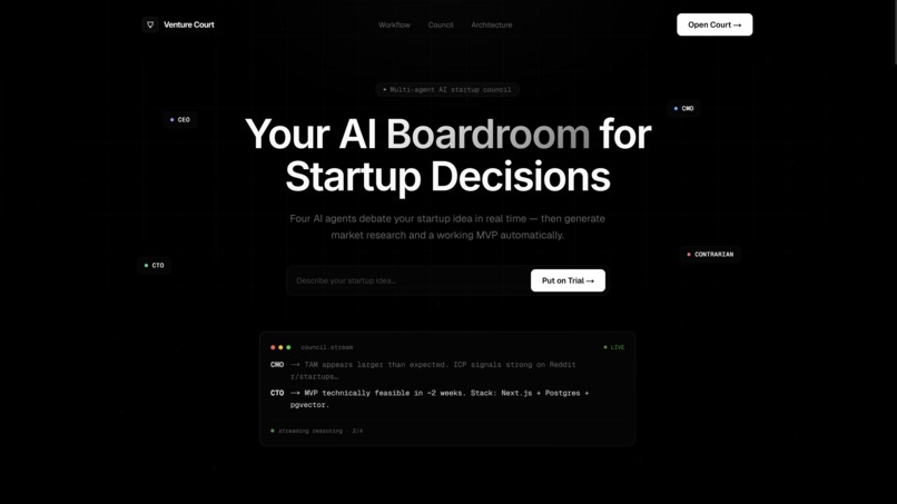 Venture Court – screenshot 1