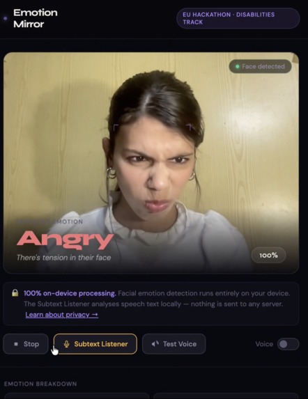 Emotion Mirror — Feel the Room – screenshot 2