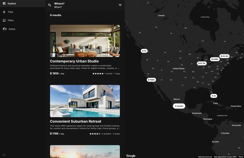 hostr – screenshot 1