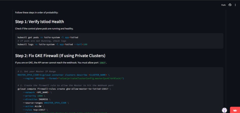 Cloud Error Fixer Agent – screenshot 2
