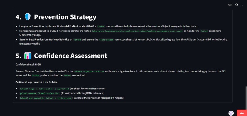 Cloud Error Fixer Agent – screenshot 4
