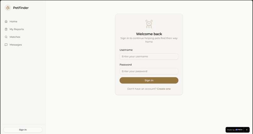 PetFinder – screenshot 3