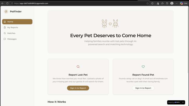 PetFinder – screenshot 1