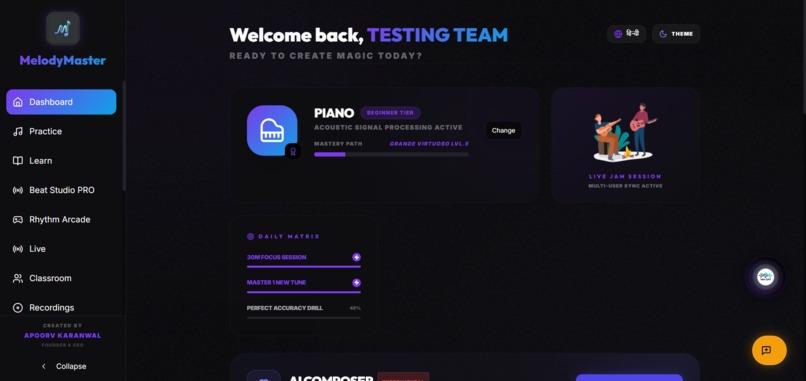 Melody Master – screenshot 1