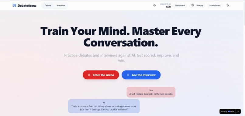 DebateArena  – screenshot 1