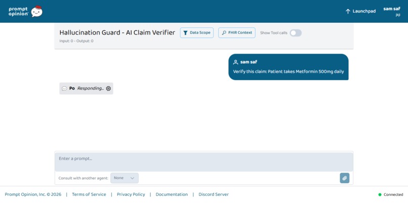 Hallucination Guard - AI Claim Verifier – screenshot 2