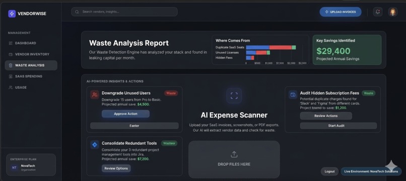 VendorWise AI – screenshot 2