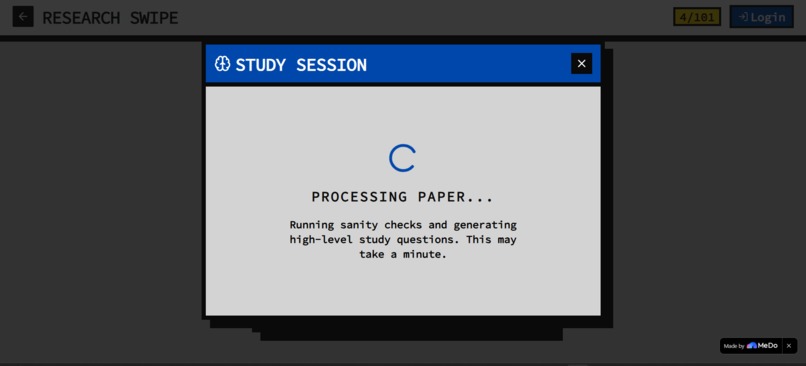 Research Swipe – screenshot 6