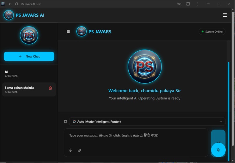 PS JAVARS AI v0.2 – screenshot 4
