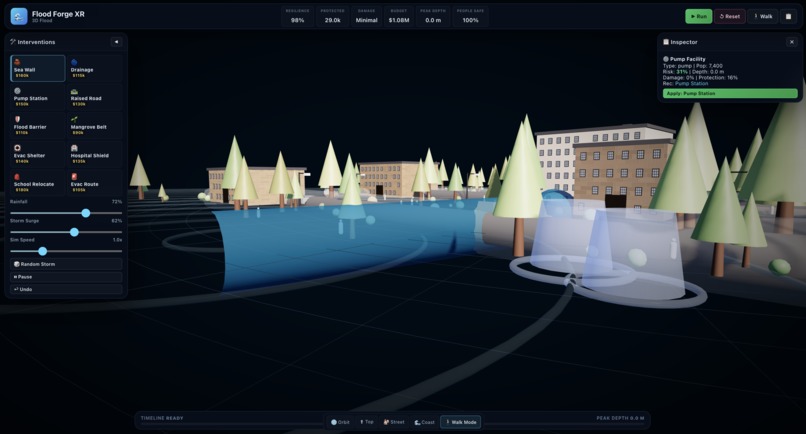Flood Forge XR – screenshot 2