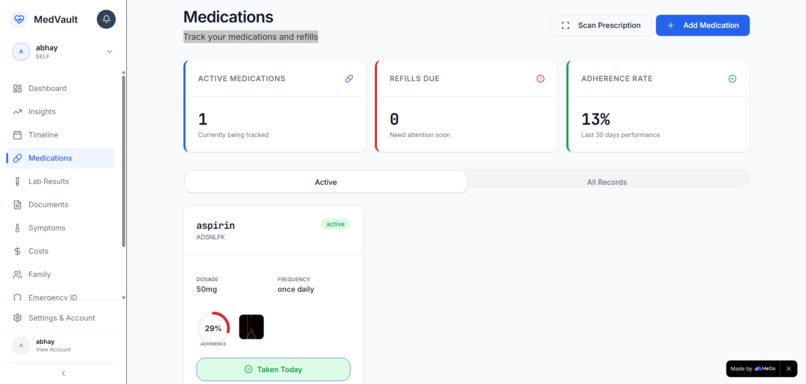 MedVault – screenshot 5