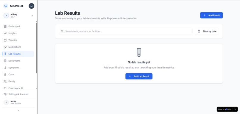 MedVault – screenshot 6