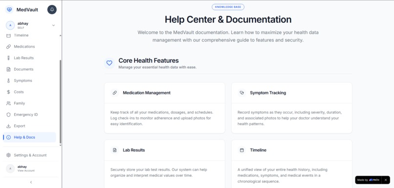 MedVault – screenshot 14