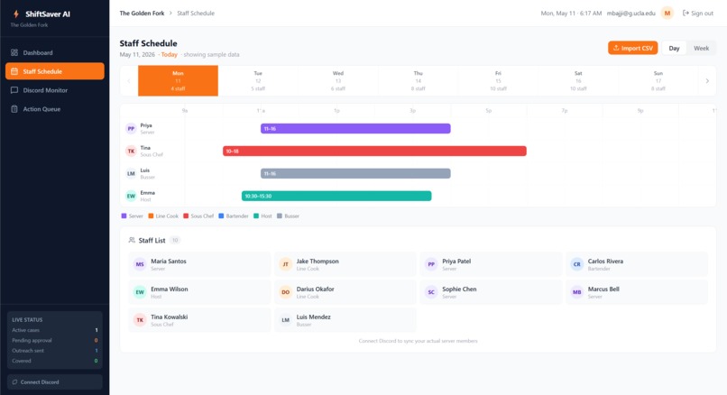 ShiftSaver (team #3) – screenshot 4