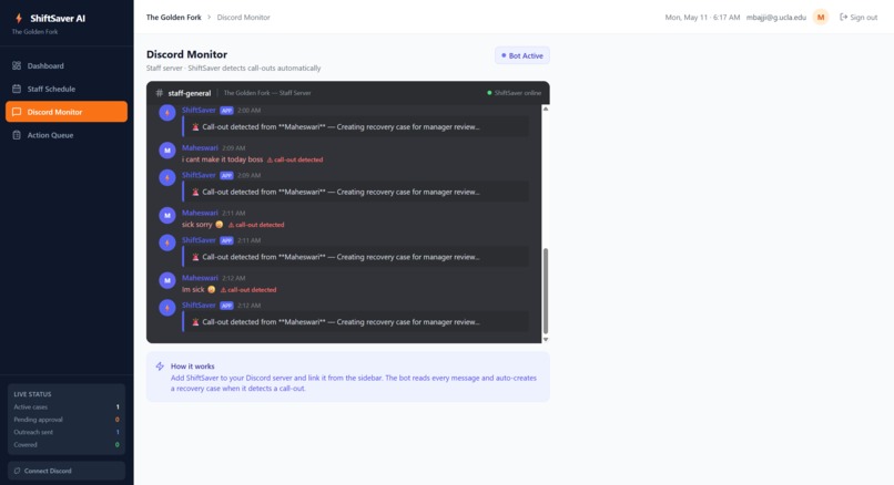 ShiftSaver (team #3) – screenshot 3