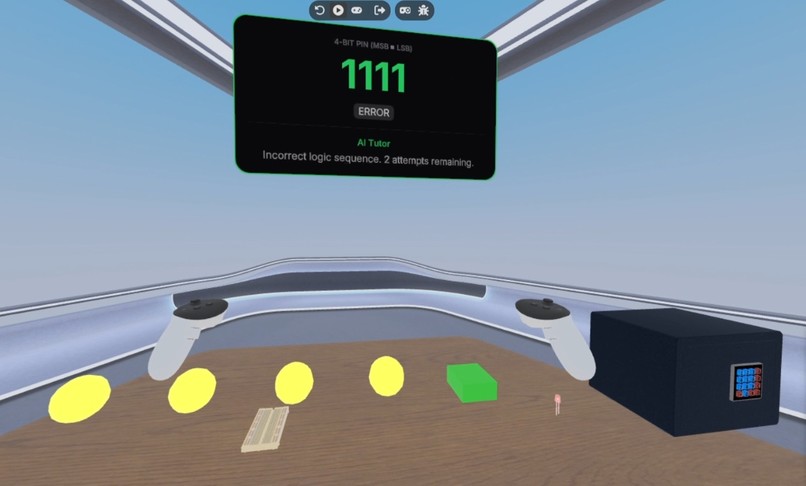 SafeBuildXR - Crack Digital Logic in VR – screenshot 1