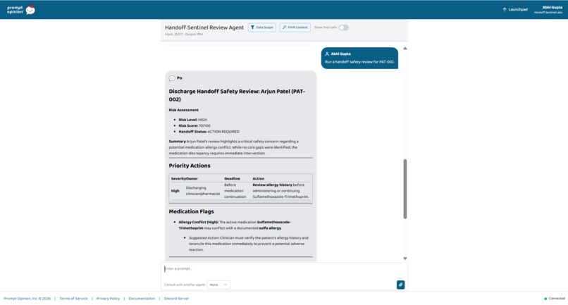 Handoff Sentinel MCP – screenshot 4