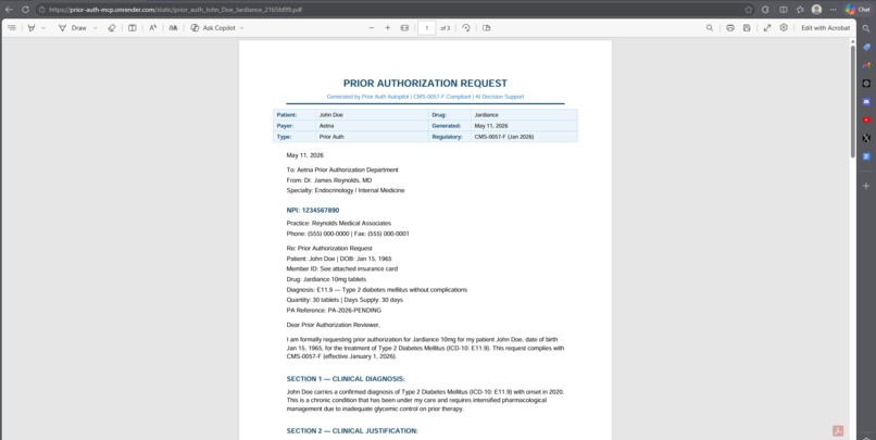 Prior Auth Autopilot – screenshot 3