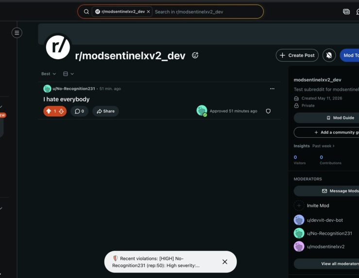 ModSentinel – screenshot 4