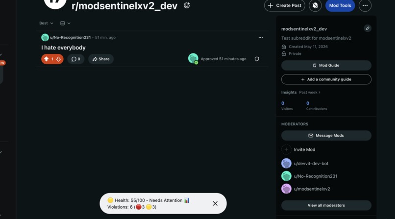 ModSentinel – screenshot 5