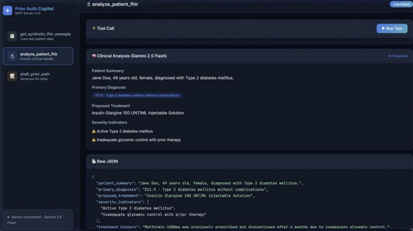 Prior Auth Copilot – screenshot 6