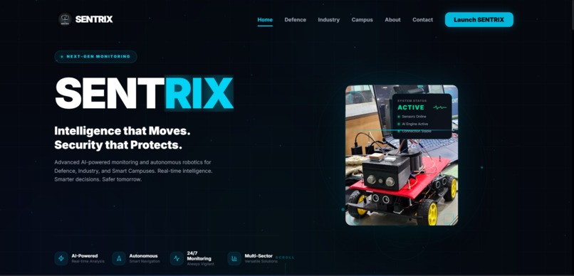 SENTRIX – screenshot 2