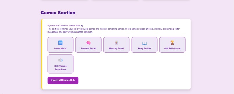 DyslexiCore – screenshot 2