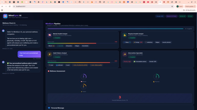 MindSync AI – screenshot 1