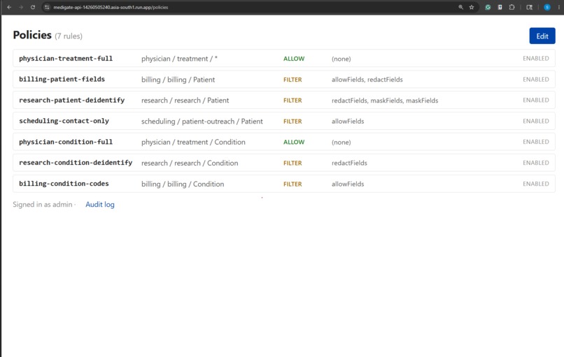 MediGate – screenshot 2