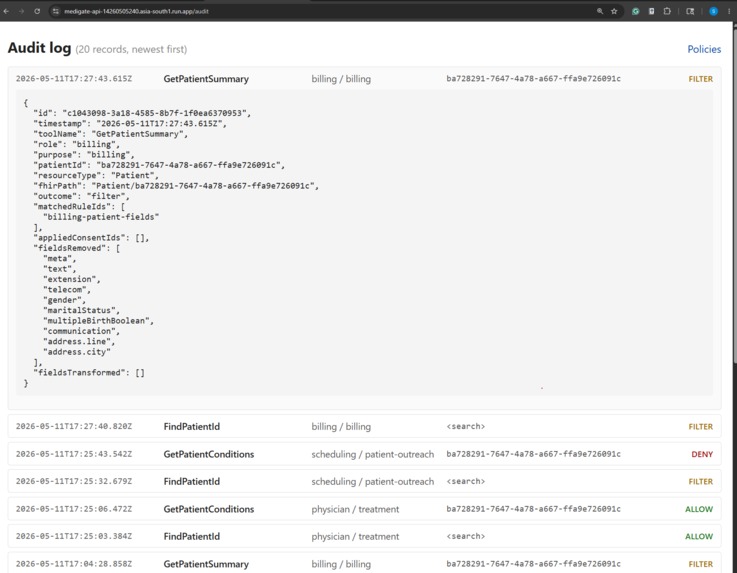 MediGate – screenshot 3